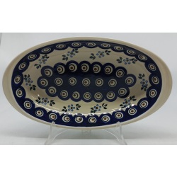 Półmisek owalny z uchwytami średni