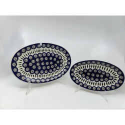 Komplet półmisków owalnych + miska