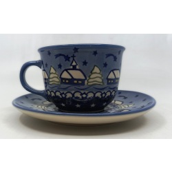 Komplet filiżanka ze spodkiem