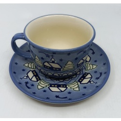 Komplet filiżanka ze spodkiem