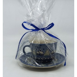 Komplet filiżanka ze spodkiem