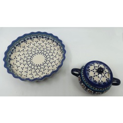 Komplet forma do zapiekania i cukiernica