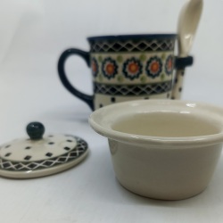 Kubek do ziół z łyżeczką