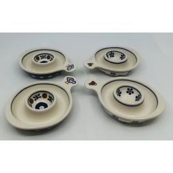 Komplet talerzy do jajek