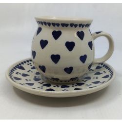 Komplet Kubek + talerzyk