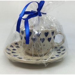 Komplet filiżanka + talerzyk