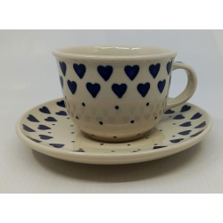 Komplet filiżanka + talerzyk