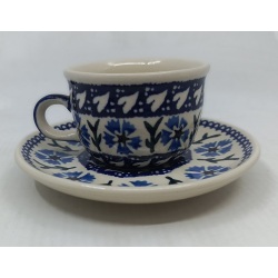 Komplet filiżanka  mini + talerzyk