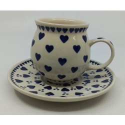 Komplet Kubek + talerzyk