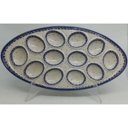 Talerz na jaja owalny