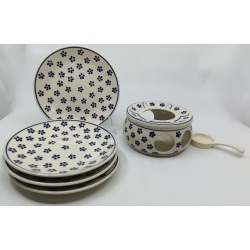 Talerzyk deserowy + podgrzewacz