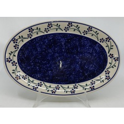 Talerz owalny średni