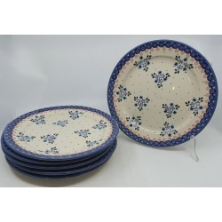 Komplet talerzy płaskich obiadowych