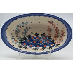 Półmisek owalny z uchwytami średni