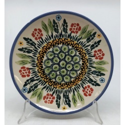 Talerz śniadaniowy gładki 19cm.