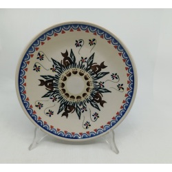 Talerz gładki śniadaniowy śred. 19