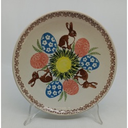 Talerz gładki śniadaniowy śred. 19