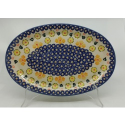 Talerz owalny średni