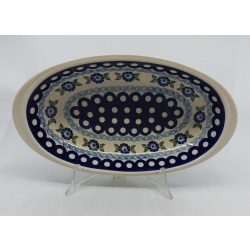Półmisek owalny z uchwytami średni
