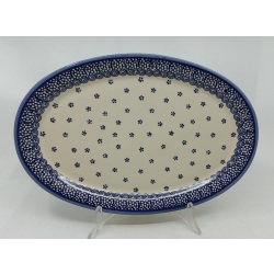 Talerz owalny średni