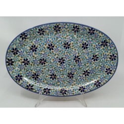 Talerz owalny średni