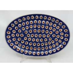 Talerz owalny średni