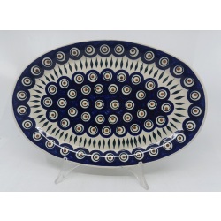 Talerz owalny średni