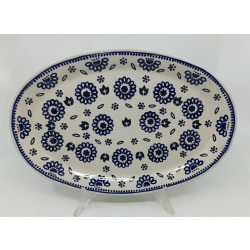 Talerz owalny średni